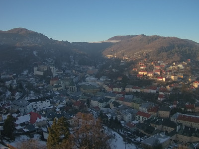 webkamera Banská Štiavnica 18.1.2025 15:10:02