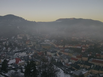 webkamera Banská Štiavnica 18.1.2025 16:10:02