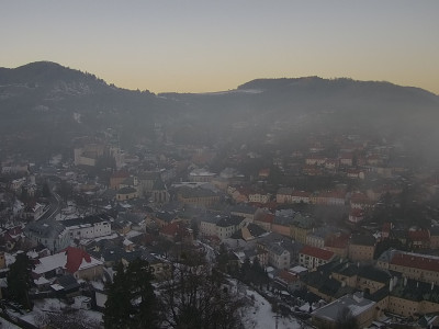 webkamera Banská Štiavnica 18.1.2025 16:20:02