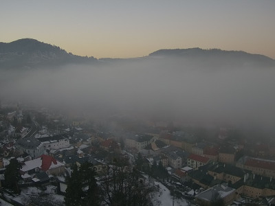 webkamera Banská Štiavnica 18.1.2025 16:30:02