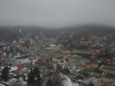 webkamera Banská Štiavnica 22.1.2025 13:40:03