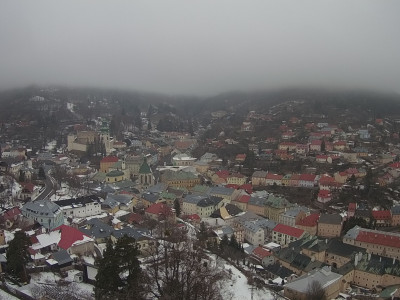 webkamera Banská Štiavnica 22.1.2025 13:55:03