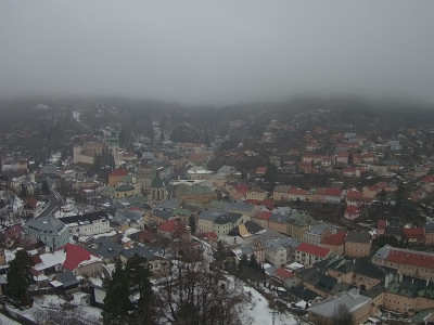 webkamera Banská Štiavnica 22.1.2025 14:50:03