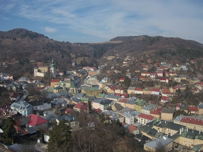 webkamera Banská Štiavnica 23.2.2025 12:40:04