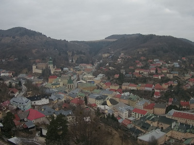 webkamera Banská Štiavnica 23.2.2025 14:10:02