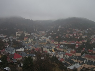 webkamera Banská Štiavnica 15.3.2025 14:10:03