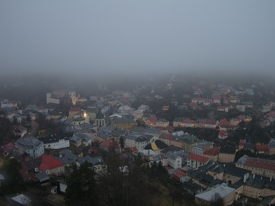 webkamera Banská Štiavnica 15.3.2025 17:45:02