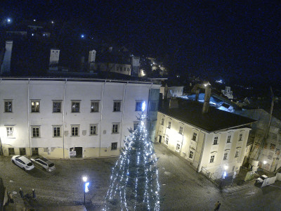 webkamera Banská Štiavnica 20.12.2024 19:15:05