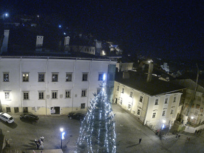 webkamera Banská Štiavnica 21.12.2024 17:55:07