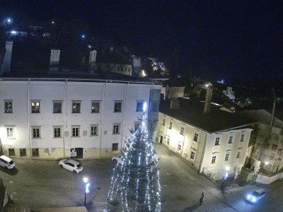 webkamera Banská Štiavnica 21.12.2024 19:45:09