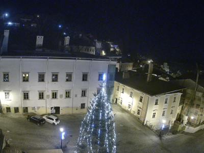 webkamera Banská Štiavnica 21.12.2024 22:25:07