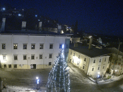 webkamera Banská Štiavnica 25.12.2024 17:05:13