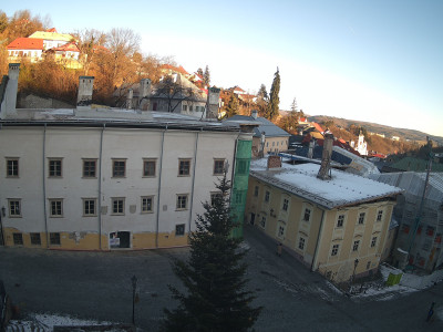 webkamera Banská Štiavnica 27.12.2024 14:25:14