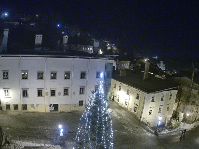 webkamera Banská Štiavnica 27.12.2024 18:45:17