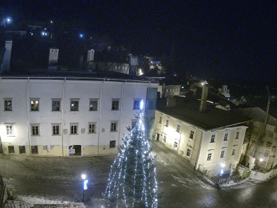 webkamera Banská Štiavnica 27.12.2024 22:05:16