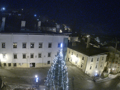 webkamera Banská Štiavnica 28.12.2024 17:15:16