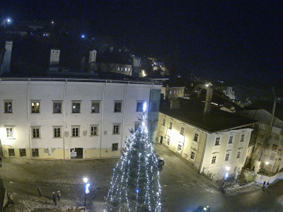 webkamera Banská Štiavnica 28.12.2024 18:15:17