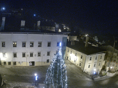 webkamera Banská Štiavnica 28.12.2024 23:45:18