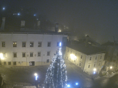 webkamera Banská Štiavnica 31.12.2024 19:05:25