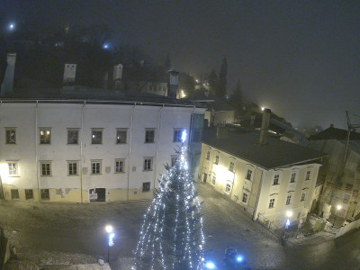 webkamera Banská Štiavnica 31.12.2024 21:25:22