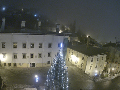 webkamera Banská Štiavnica 31.12.2024 22:05:25