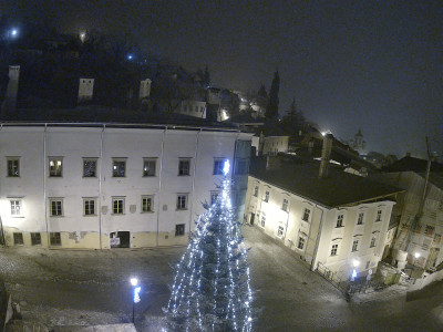 webkamera Banská Štiavnica 1.1.2025 05:45:21