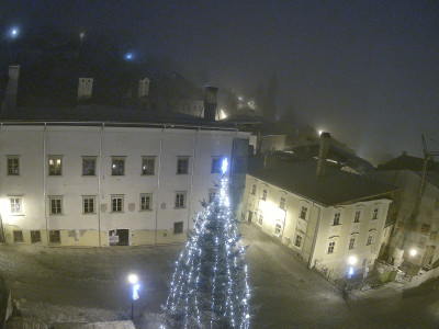 webkamera Banská Štiavnica 1.1.2025 06:35:22