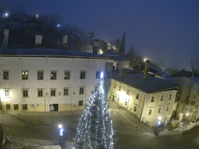 webkamera Banská Štiavnica 1.1.2025 06:45:21