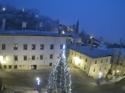 webkamera Banská Štiavnica 1.1.2025 06:55:21