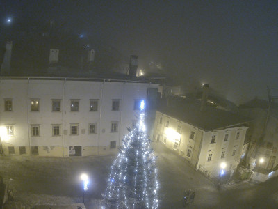 webkamera Banská Štiavnica 1.1.2025 17:55:25