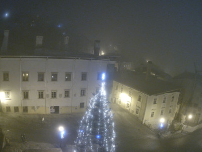 webkamera Banská Štiavnica 1.1.2025 18:05:27