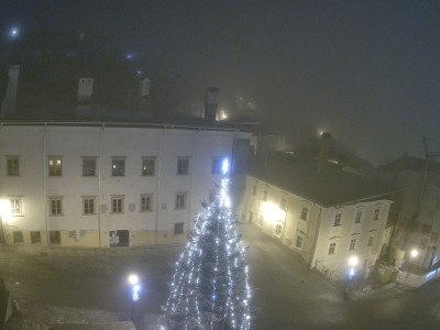 webkamera Banská Štiavnica 1.1.2025 18:25:29