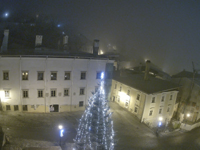 webkamera Banská Štiavnica 1.1.2025 18:35:28