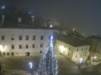 webkamera Banská Štiavnica 1.1.2025 19:05:51