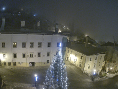 webkamera Banská Štiavnica 1.1.2025 19:55:28