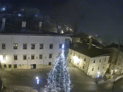 webkamera Banská Štiavnica 2.1.2025 17:55:25