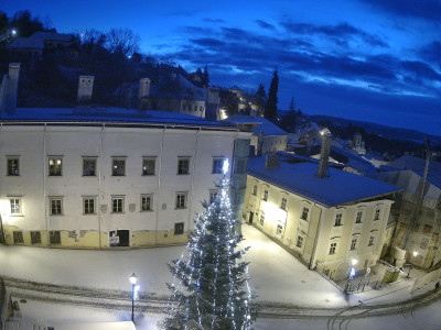 webkamera Banská Štiavnica 3.1.2025 06:45:24