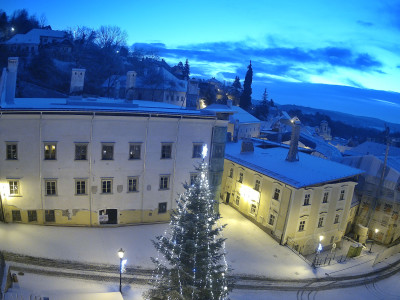 webkamera Banská Štiavnica 3.1.2025 06:55:24