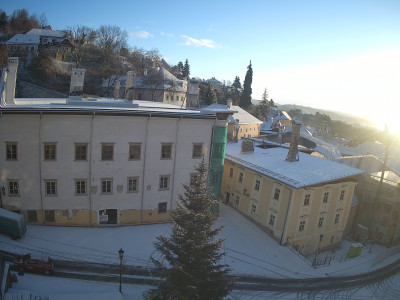 webkamera Banská Štiavnica 3.1.2025 08:15:24