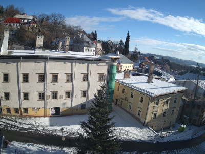 webkamera Banská Štiavnica 3.1.2025 10:45:25