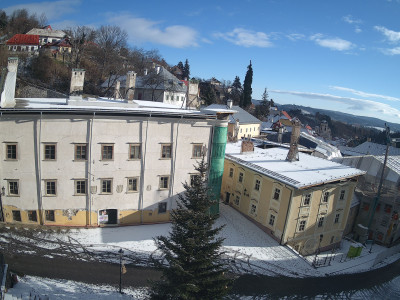 webkamera Banská Štiavnica 3.1.2025 10:55:25