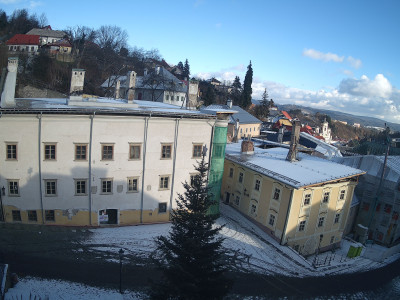 webkamera Banská Štiavnica 3.1.2025 13:35:25