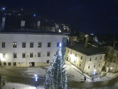 webkamera Banská Štiavnica 3.1.2025 17:15:25