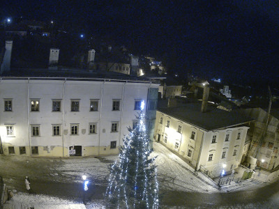 webkamera Banská Štiavnica 3.1.2025 17:45:26