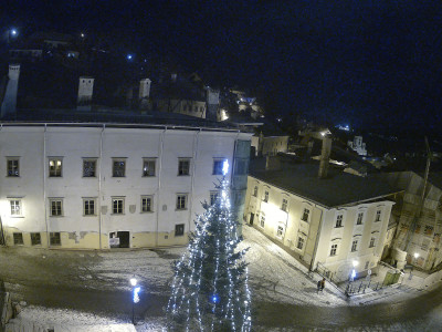 webkamera Banská Štiavnica 3.1.2025 18:15:25