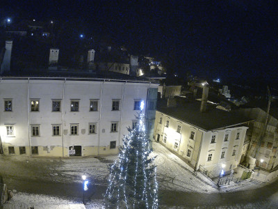 webkamera Banská Štiavnica 3.1.2025 19:55:25