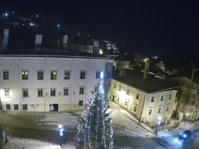 webkamera Banská Štiavnica 3.1.2025 21:15:29