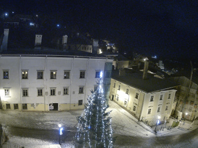 webkamera Banská Štiavnica 3.1.2025 21:55:26