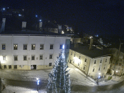 webkamera Banská Štiavnica 3.1.2025 22:15:28