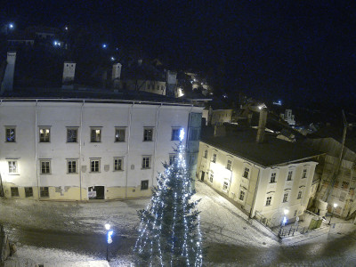 webkamera Banská Štiavnica 3.1.2025 23:15:31